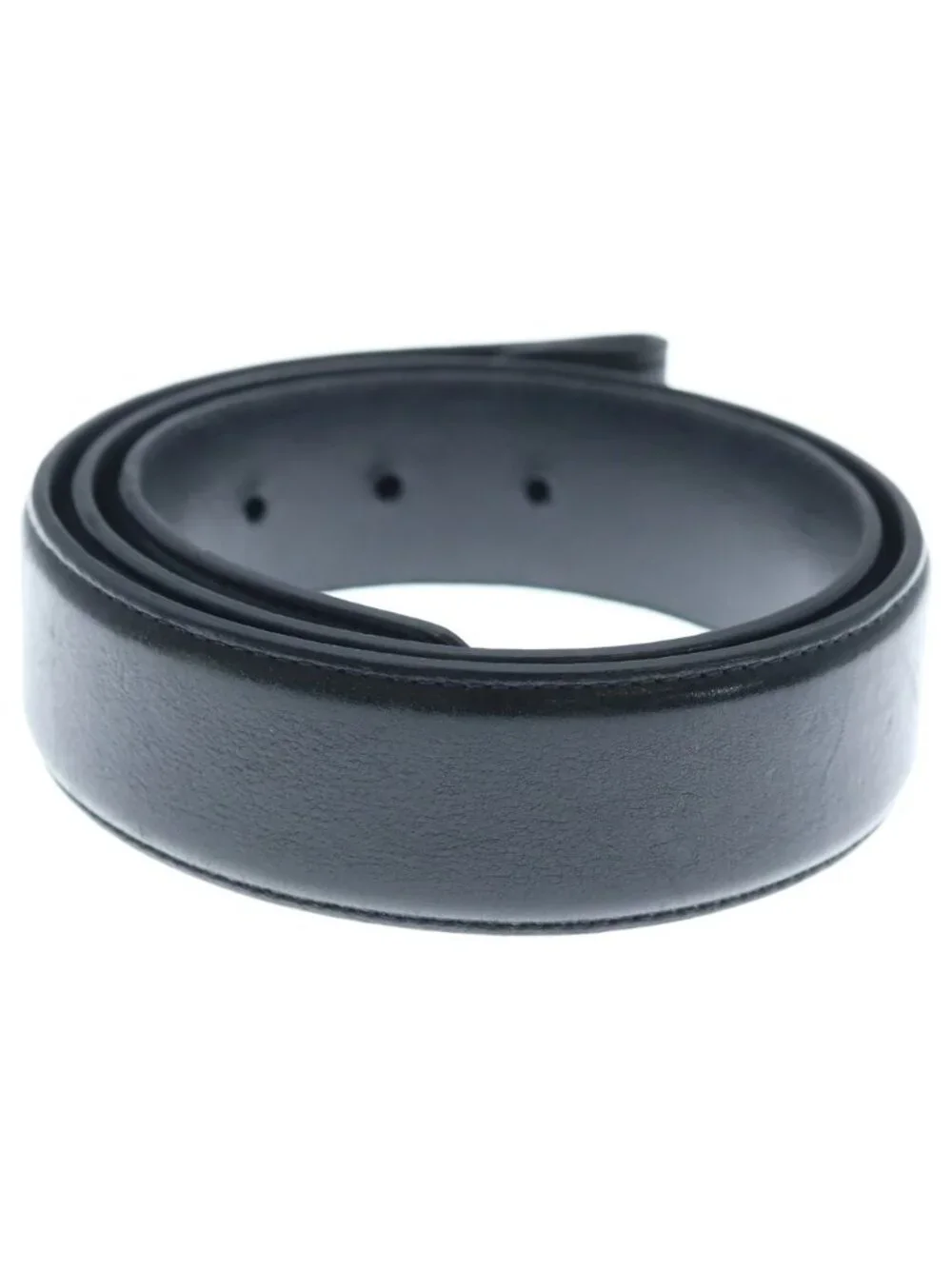 Chrome Hearts 1.5 Strap 1.5 Inch Horseshoe Rivets Leather Belt Black